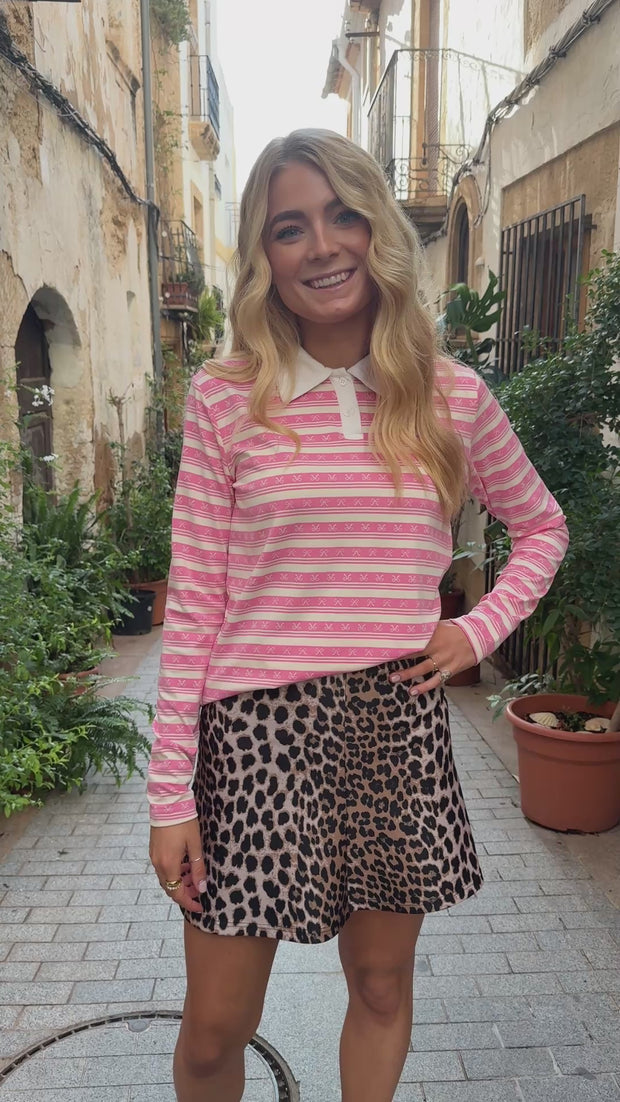 Henne Short Skirt | Lux Leo | Nederdel fra Liberté