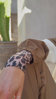 Mesh Ls Sparkle Tshirt | Lux Leo Diamond Dot | Bluse fra Liberté
