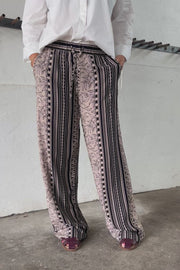 Tidy Pants 204581 | Simply Taupe w. Black | Bukser fra Freequent