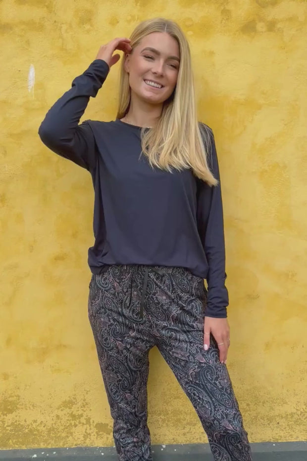 Alma Ls U Tshirt | Night Sky | T-Shirt fra Liberté