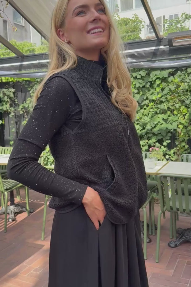 Teddy Coco Vest | Black | Vest fra Liberté