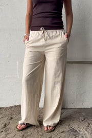 Emu Wide Pants | Sand | Bukser fra Statebird