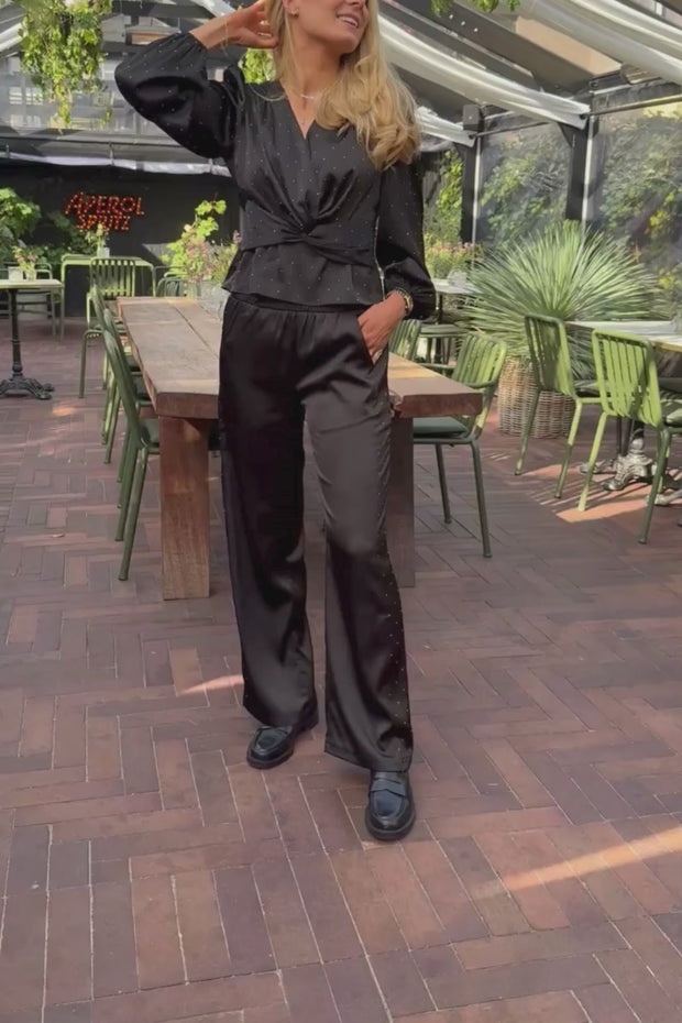 Tiki Panel Pants | Black Diamond | Bukser fra Liberté