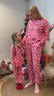 Alma Pants (Kids) | Santa Pink | Bukser fra Liberté Ami