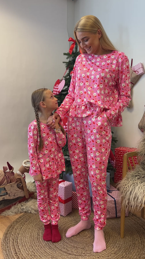 Alma Pants (Kids) | Santa Pink | Bukser fra Liberté Ami