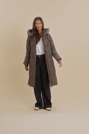 Nova Square Down Coat | Magnet | Frakke fra Mos Mosh