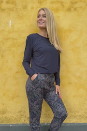 Alma Ls U Tshirt | Night Sky | T-Shirt fra Liberté