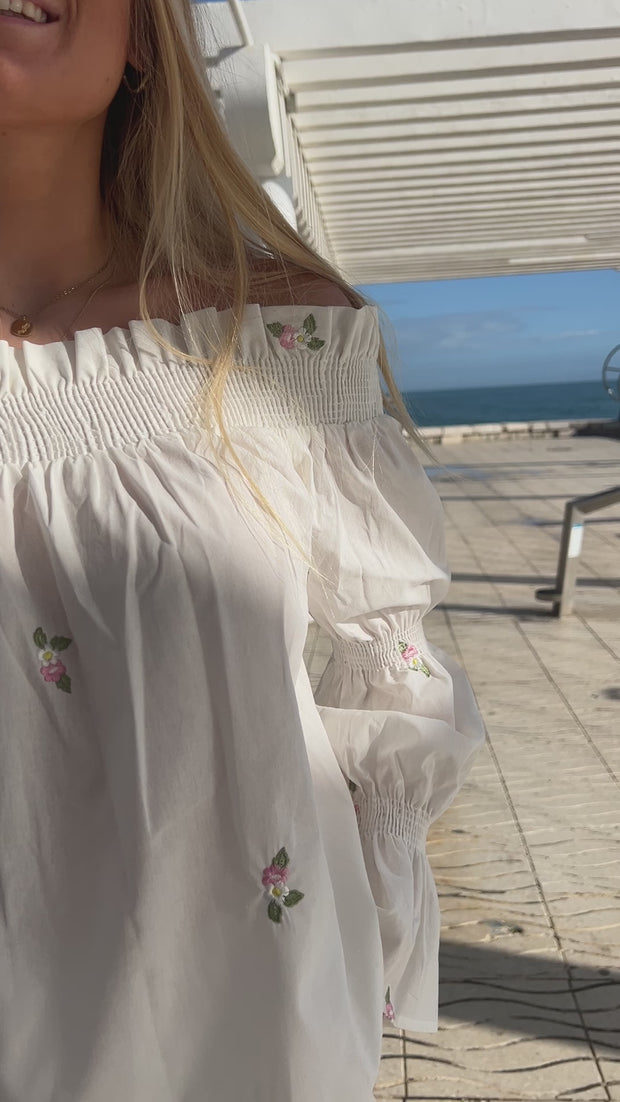 Rillo Shorts | White | Shorts fra Liberté