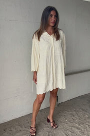 Embla Embroidered Shirt Dress | Skjorte fra Atelier C