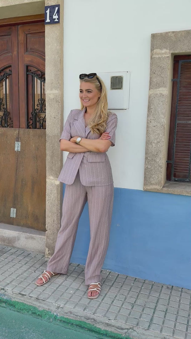 Simi Pants | Light Brown Simili | Bukser fra Liberté