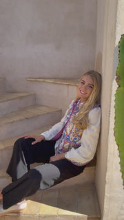 Mimi Vest | Blue Rose Paisley | Vest fra Liberté