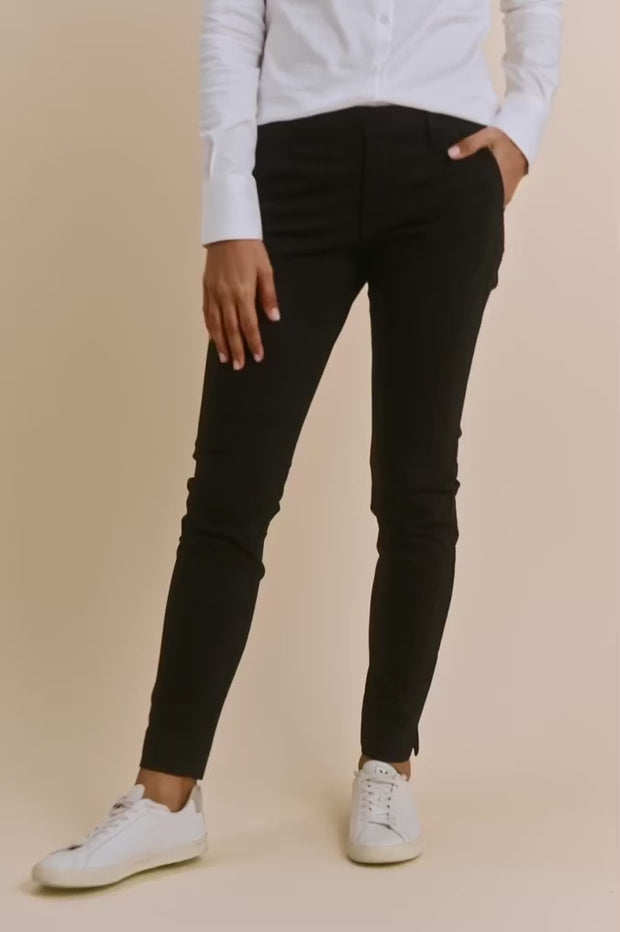 Abbey Night Pant Sustainable | Sort | Bukser fra Mos Mosh