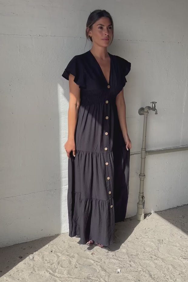 Elizabeth Dress | Black | Kjole fra Atelier C