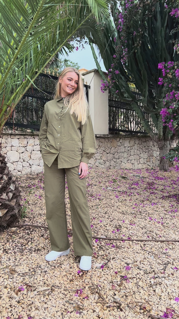 Line Ls Shirt | Army | Skjorte fra Liberté