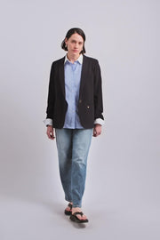 Anine Lea Blazer  | Salute Navy | Blazer fra Mos Mosh