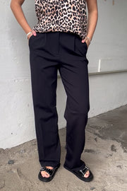 Liva Loose Pant | Sort | Bukser fra Statebird