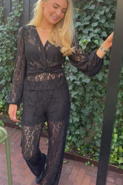 Lacy Pants | Black Lace | Bukser fra Liberté