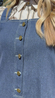 Asta Overall Spencer | Blue Denim | Kjole fra Liberté