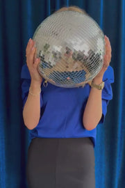 Winnie Blouse | Electric Blue | Bluse fra Liberté