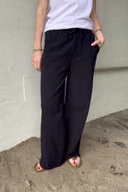 Emu Wide Pants | Sort | Bukser fra Statebird