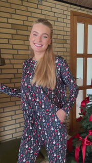 Alma Ls Top | Cookiehouse Navy | Bluse fra Liberté