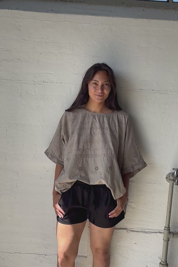 Mary Broderie Anglaise Top | Bluse fra Atelier C