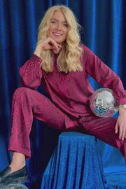 Lala Ls Shirt | Bordeaux | Bluse fra Liberté