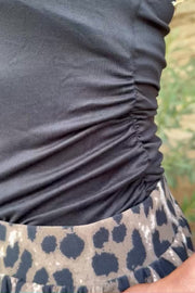Alma Turn Top | Black | Vendbar top fra Liberté
