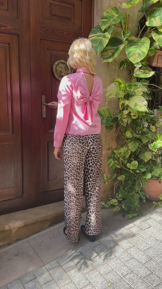 Henne Wide Pants | Lux Leo | Bukser fra Liberté