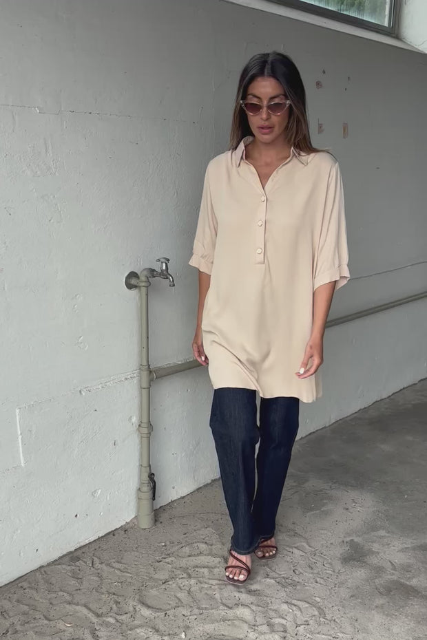 Plain Penelope Tunic | Bluse fra Atelier C