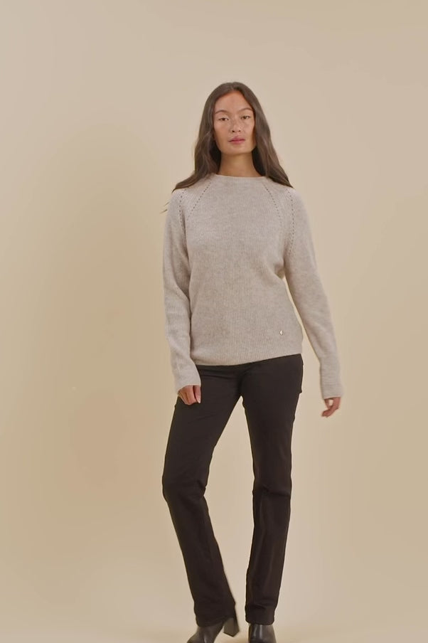 Tammy Thora Knit | Feather Gray | Strik fra Mos Mosh