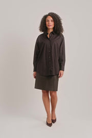 Danika Rhin Shirt  | Black | Skjorte fra Mos Mosh