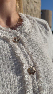 Coco Ss Jacket | Ivory | Jakke fra Liberté