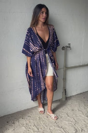 Kauai Kimono | Navy Nude Tiedye | Kimono fra Statebird