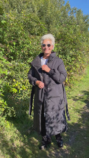 Lilly Long coat | Sort | Frakke fra French Laundry