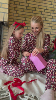 Alma Ls Tshirt Kids | Ballerina Bordeaux | Børne bluse fra Liberté