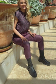 Alma Pants | Bordeaux | Bukser fra Liberté
