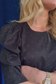 Winnie Blouse | Black Diamond | Bluse fra Liberté