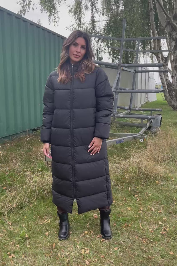 Cora Coat | Sort | Frakke fra Statebird