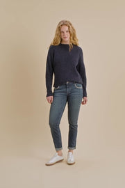 Naomi Marla Jeans Ankle | Blue | Jeans fra Mos Mosh