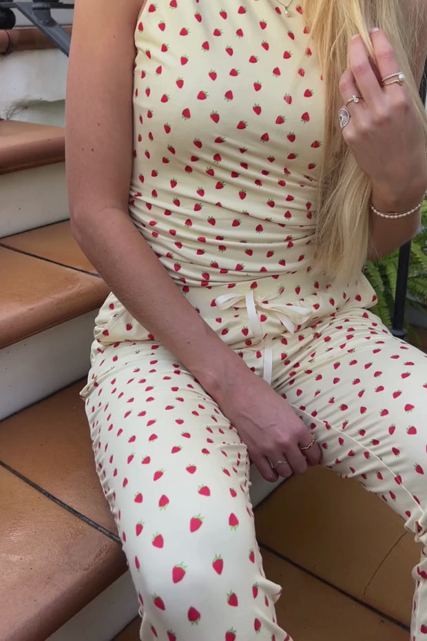Alma Pants | Creamy Strawberry | Bukser fra Liberté