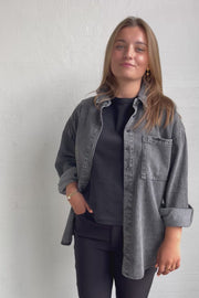Lisea Shirt 205483 | Vintage Grey Denim | Skjorte fra Freequent