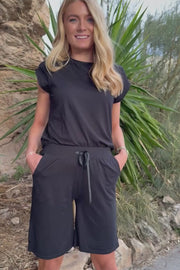 Alma Long Shorts | Black | Shorts fra Liberté