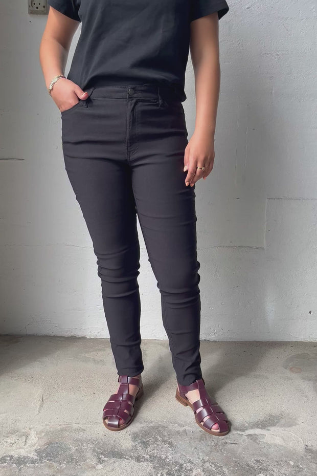Shania Pant 202615 | Black | Bukser fra Freequent