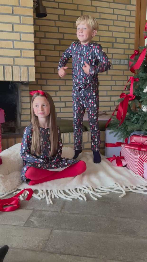 Alma Pants (Kids) | Cookiehouse Navy | Børne bukser fra Liberté