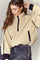 Madin Fleece Anorak 30341 | Sand | Jakke fra Co'couture