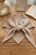 Wooly Wilma Triangle Scarf | Taupe
