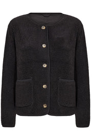 Ada Teddy Jacket | Sort | Jakke fra French Laundry