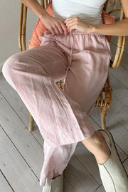 Sonar Linen Pants | Rose Smoke | Bukser fra Neo Noir