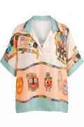 Satin Ivory tunic | Skjorte fra Avery
